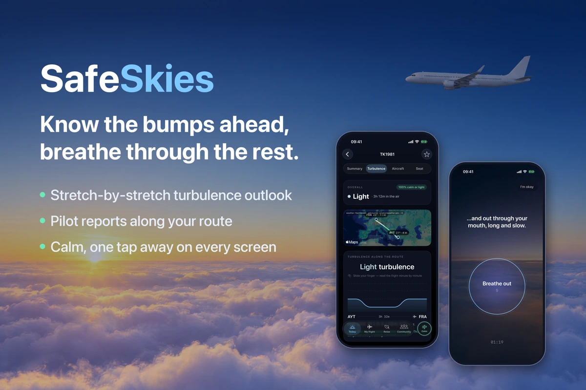 SafeSkies — Calm Flying search result
