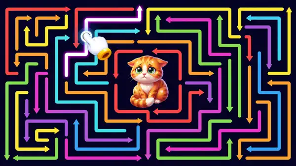 Cat Rescue Arrow Puzzle Game