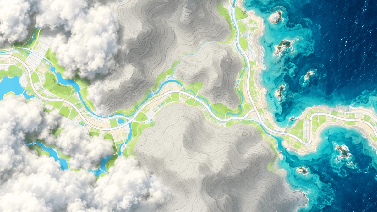 Life in Mist: GPS Track Map App Store product page header