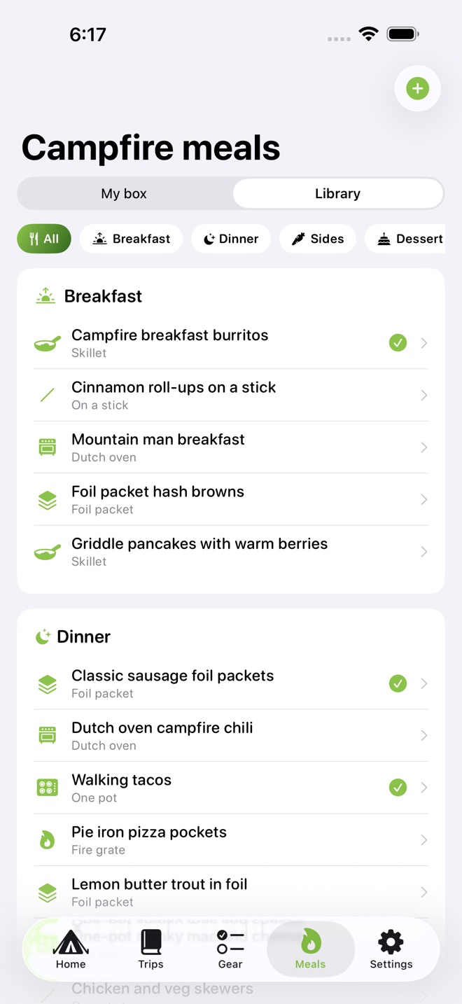 PitchBook: Camping Log screenshot 4