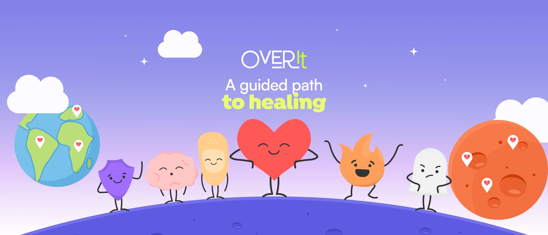 Over It: Breakup & No Contact product page header