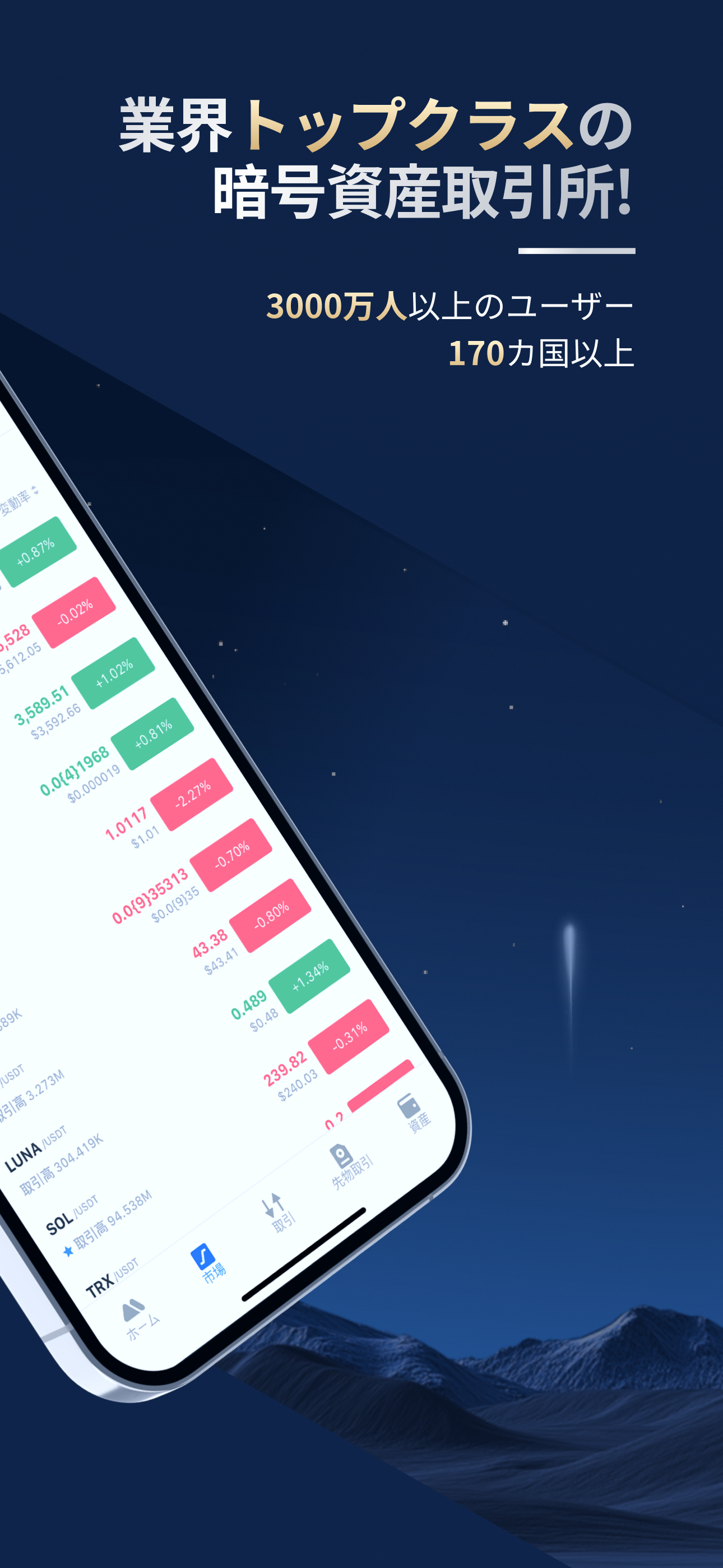 MEXC：ビットコインBTC & 暗号資産を購入 iPhone screenshot 2