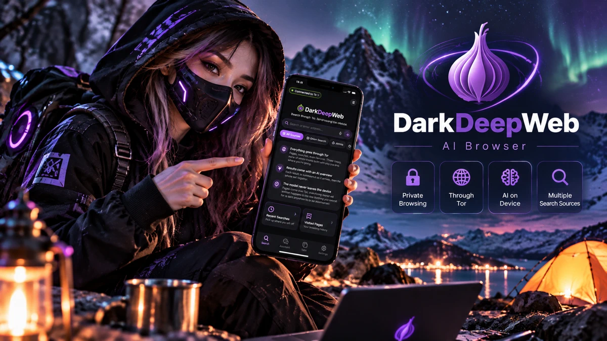 DarkDeepWeb - AI Browser search result