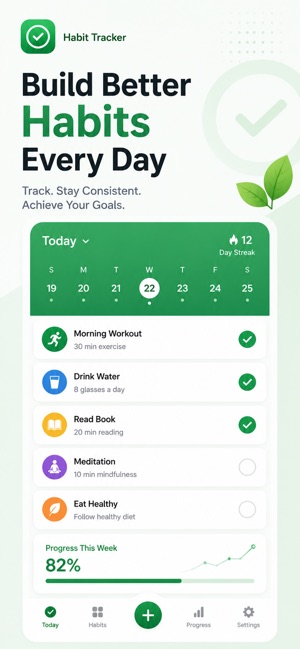 Habit Tracker: Goal Calendar screenshot 2