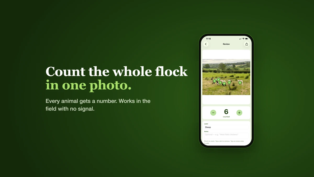 Herdcount: Livestock Counter search result