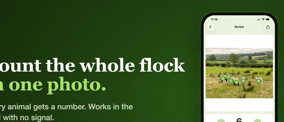 Herdcount: Livestock Counter App Store product page header