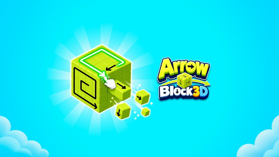 Arrow Block 3D - Tap Maze Pro App Store product page header