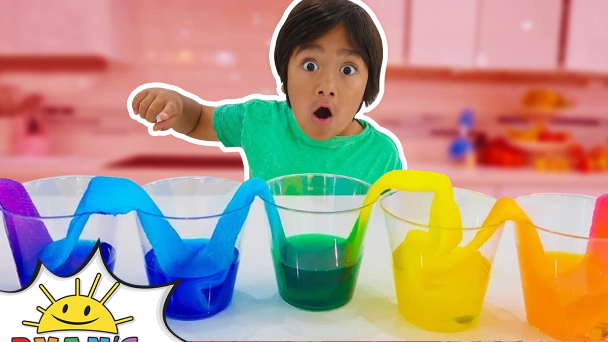 Ryan's Walking Water Science Experiment! - Ryan's World (Series 3 ...