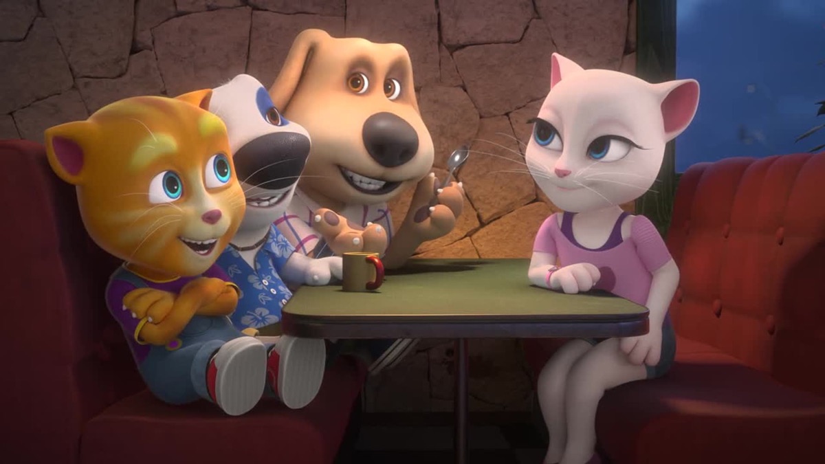 ‎Beautiful and Famous – Talking Tom and Friends (Season 4, Episode 205 ...