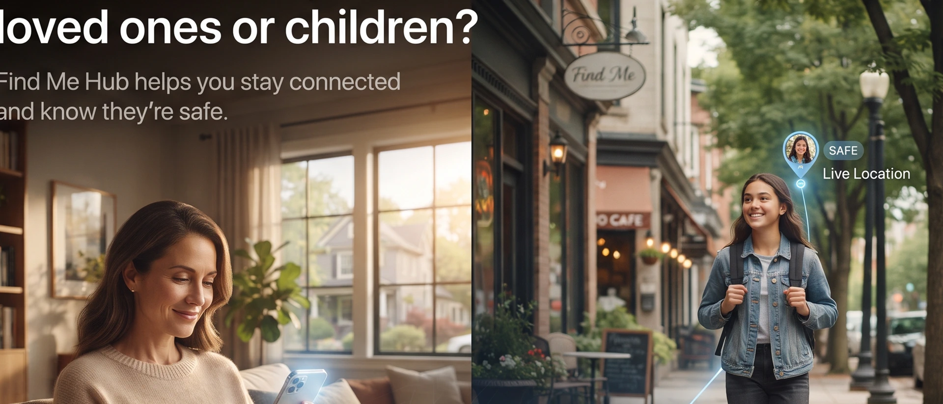 Find Me Hub product page header