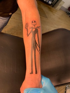 Silver Ink Tattoo