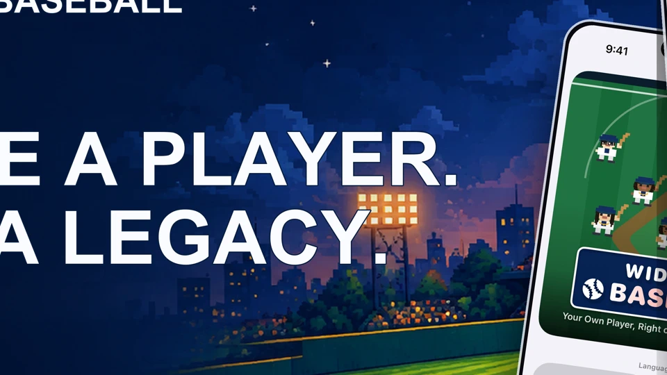 Widget Baseball App Store product page header
