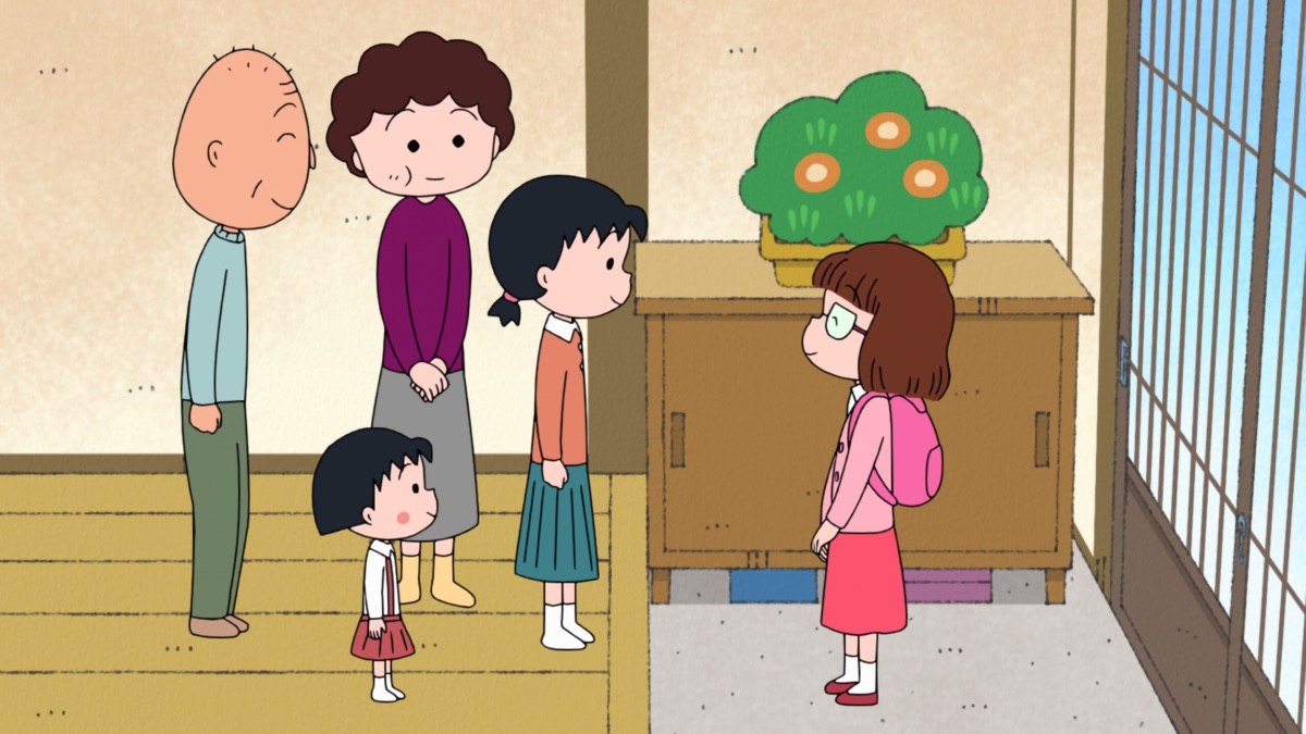 ちびまる子ちゃん 610 _ ちびまる子ちゃんとくちゃんのお母さん – LHWLS