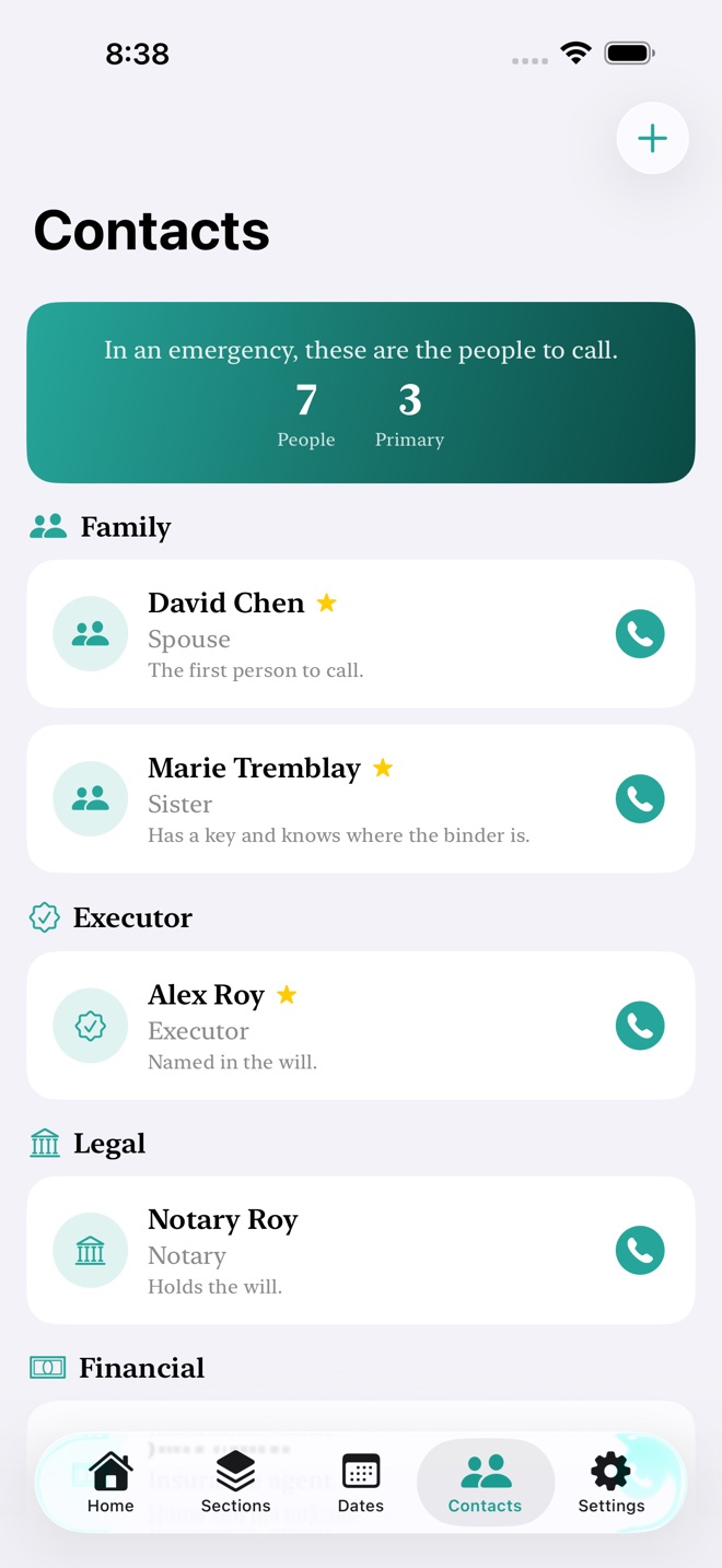 InCase: Emergency Info screenshot 4