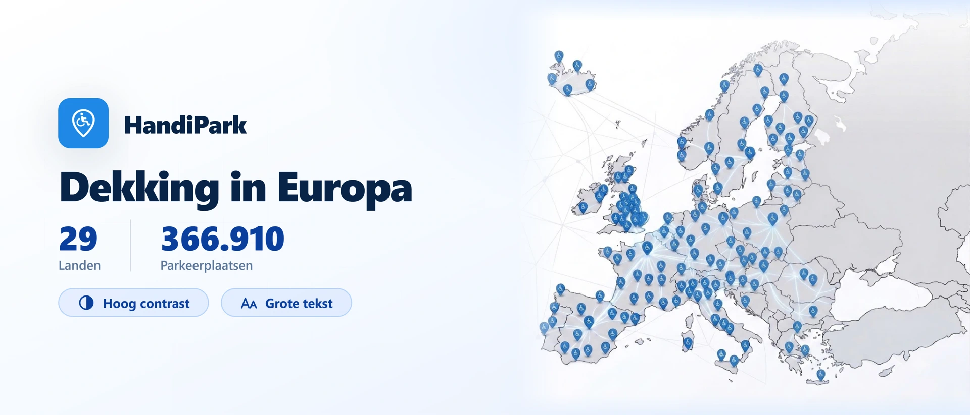 HandiPark: Europa Parkeren product page header