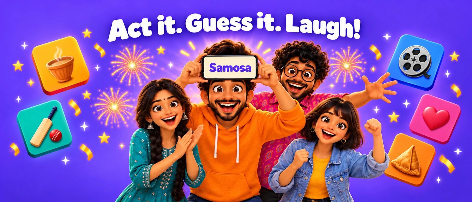 Desi Dumb Charades product page header