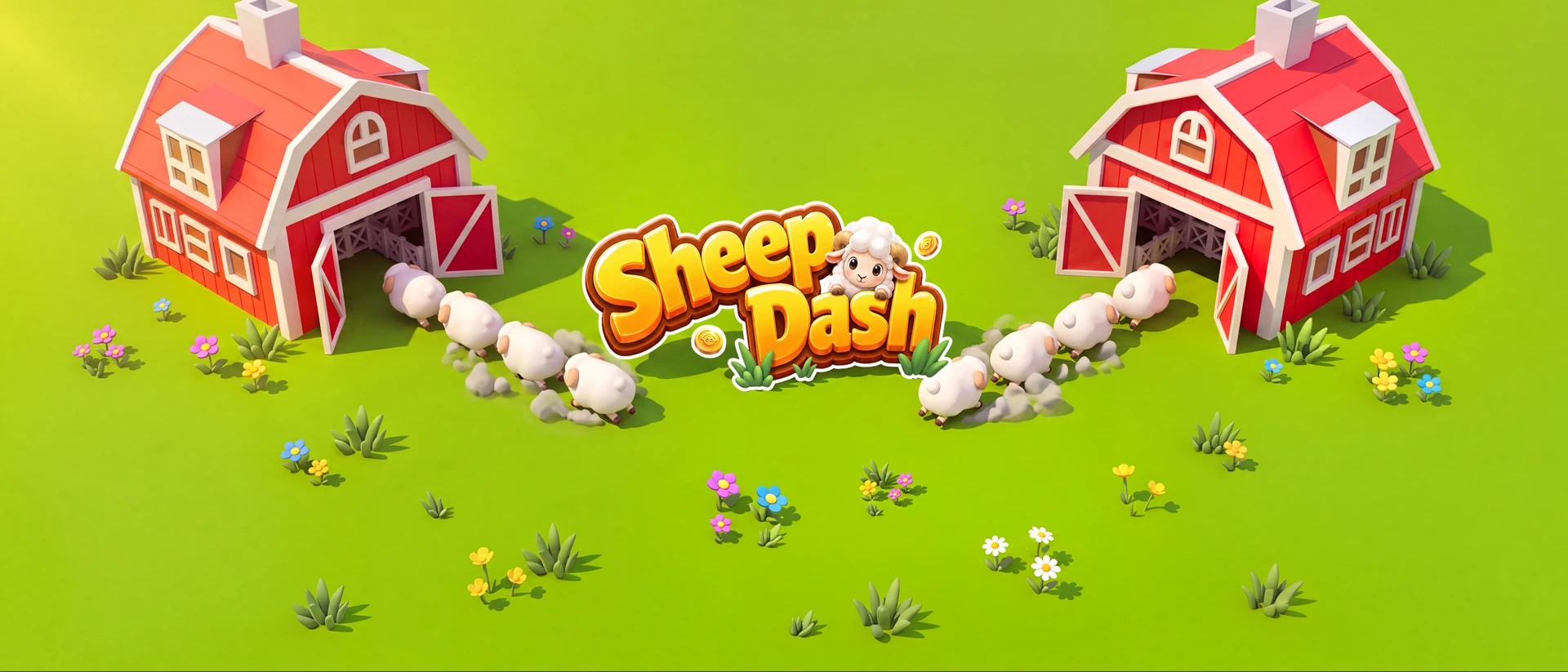 Sheep Dash: Farm Animal Escape product page header