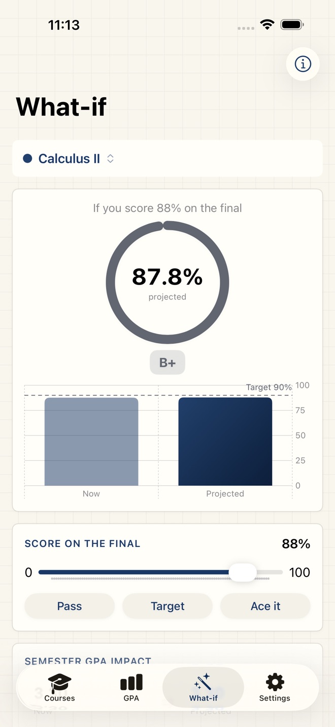GradeCalc: Grade Calculator screenshot 5