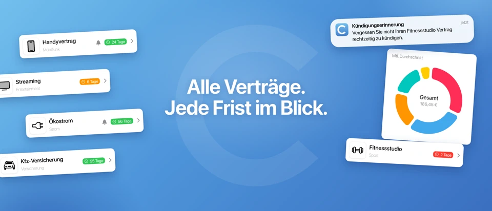 Contract - Verträge & Abos App Store product page header