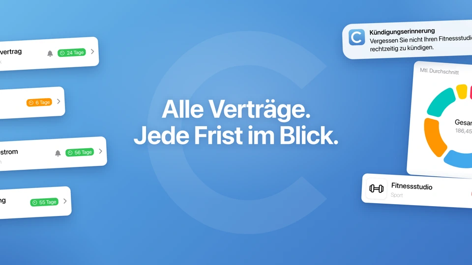 Contract - Verträge & Abos App Store product page header