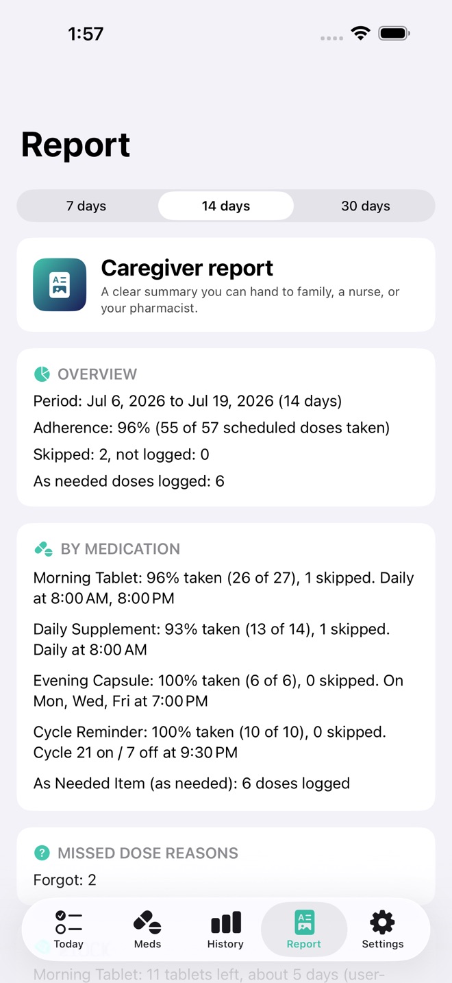 DoseDay: Med Reminders screenshot 5