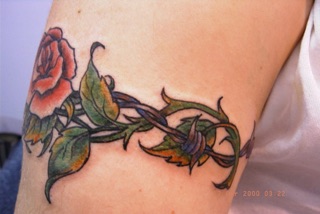 Laughing Dog Tattoo