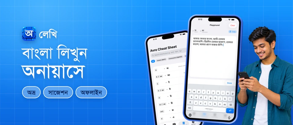 Lekhi - Avro Phonetic Keyboard App Store product page header