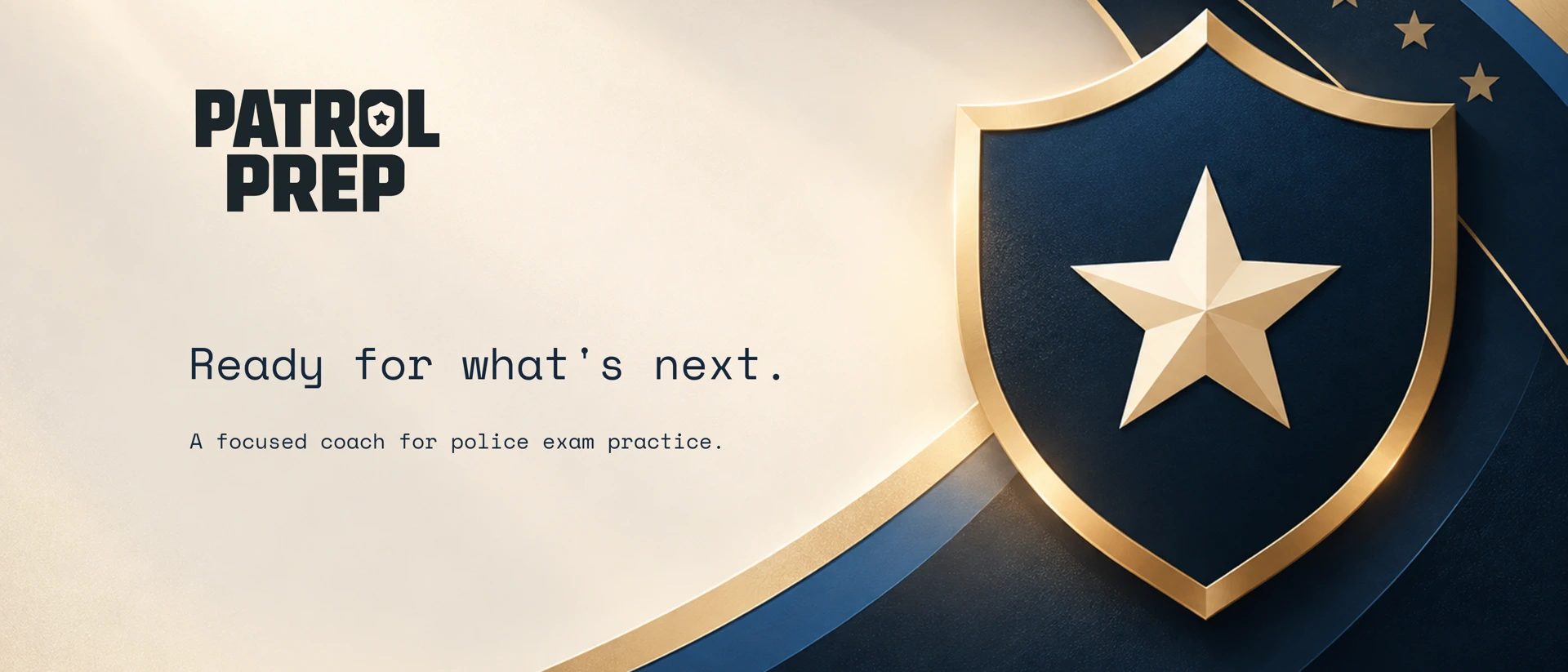 Patrol Prep: Police Exam Coach product page header