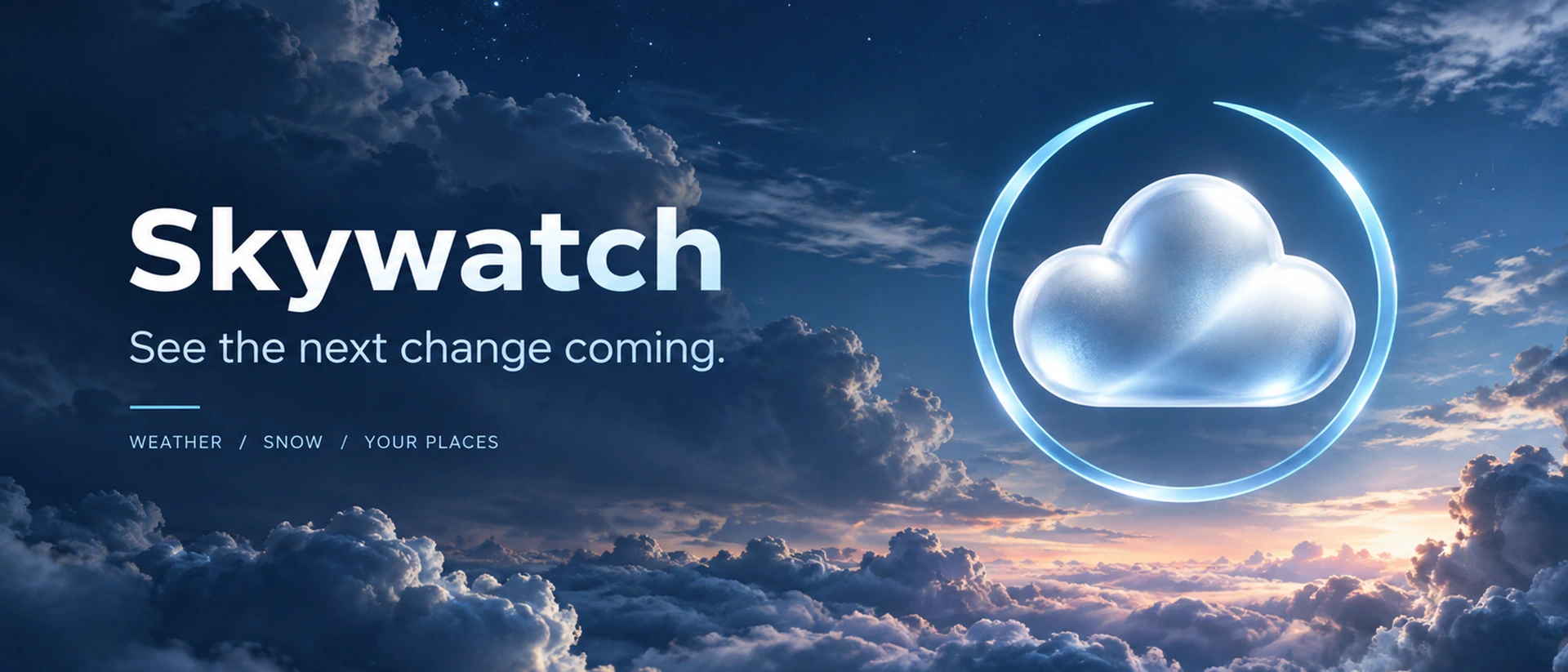 SkyWatch Weather product page header
