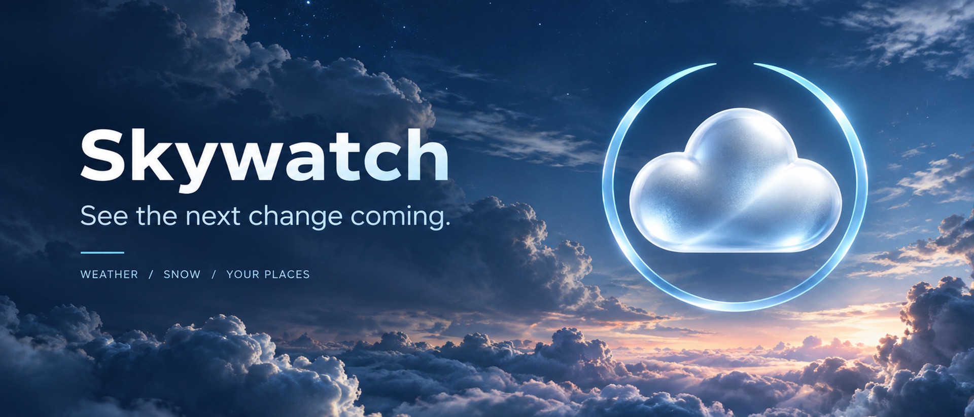 SkyWatch Weather product page header