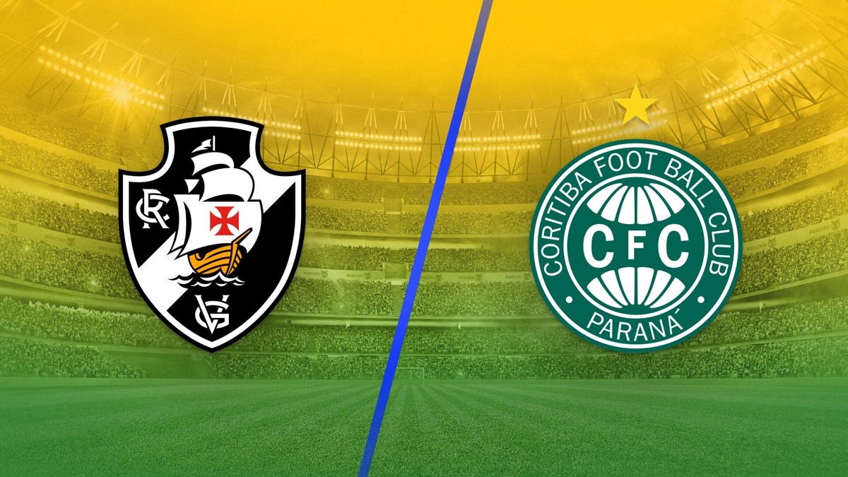 Coritiba defense line during match against Vasco da Gama