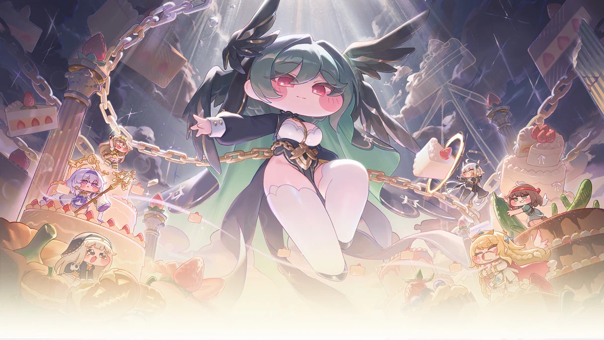 Trickcal: Chibi Go search result, In-app event: 1st Anniversary Is Here!