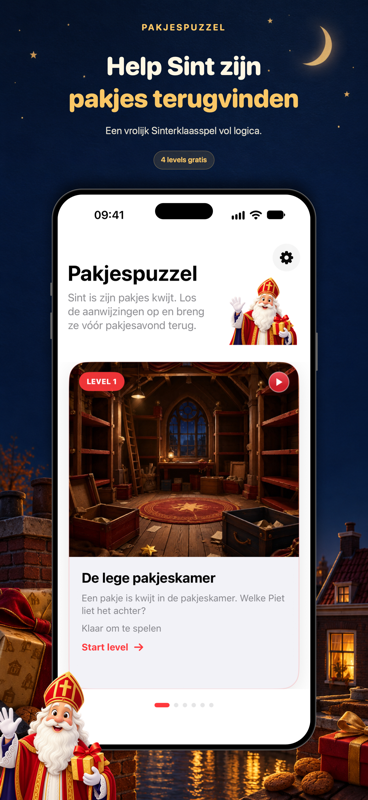 Sinterklaas Pakjes Puzzel