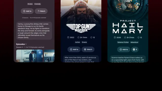Your watch history is here