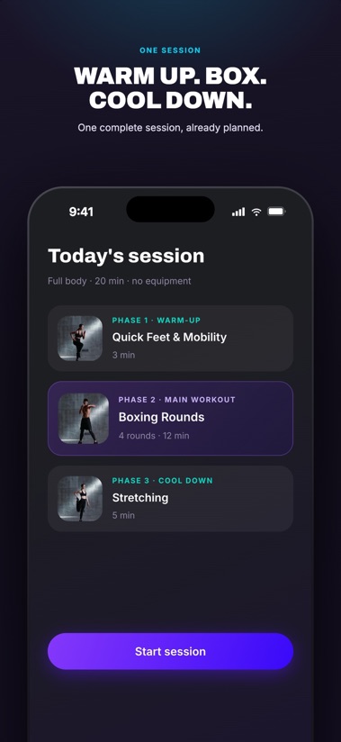 PNCH: Boxing and Fitness screenshot 2
