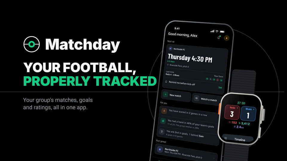 Matchday: Football Tracker App Store search result