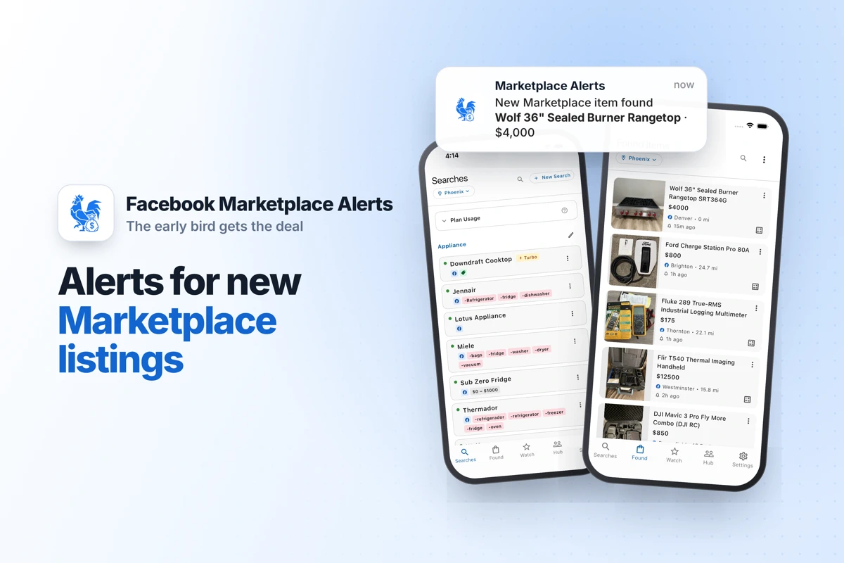 Marketplace Alerts search result