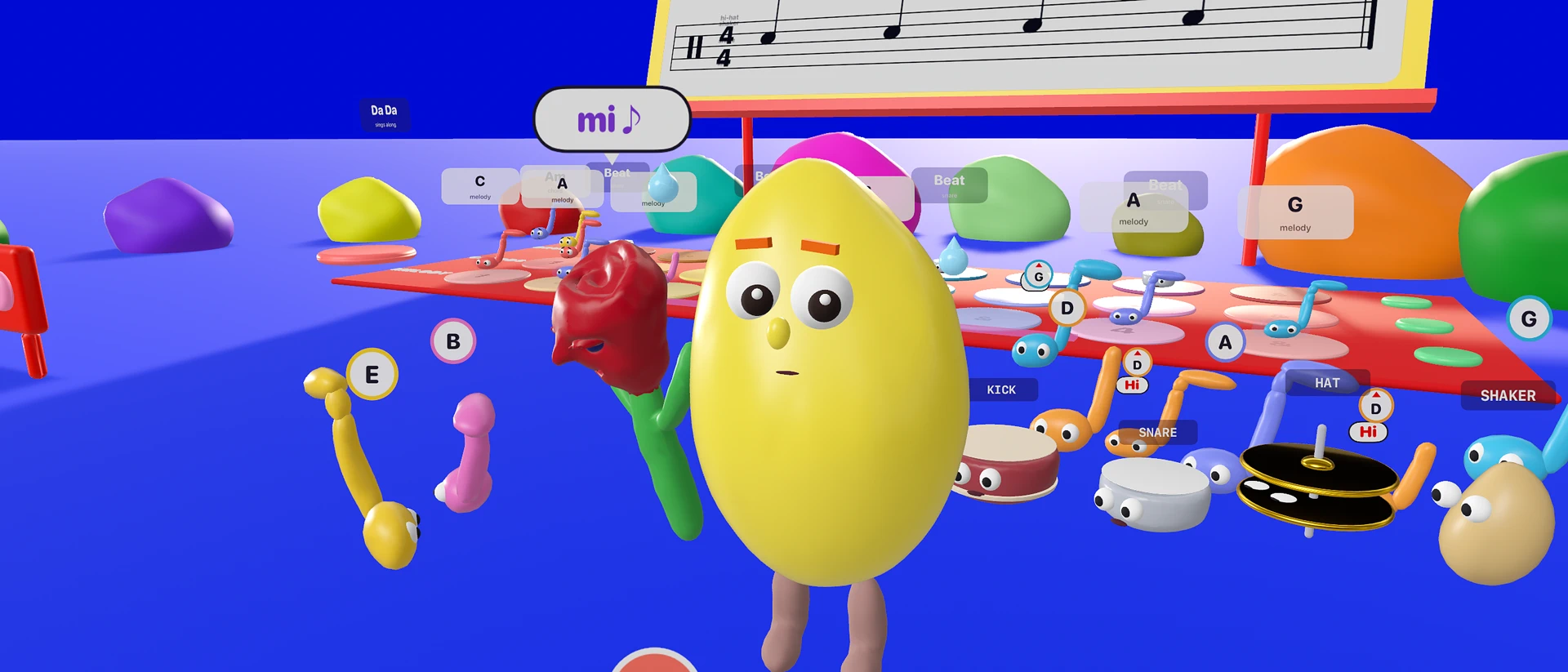 Eggface Music Land App Store product page header