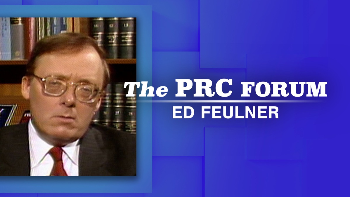 ‎Ed Feulner - The PRC Forum (Series 1, Episode 6) - Apple TV (SE)