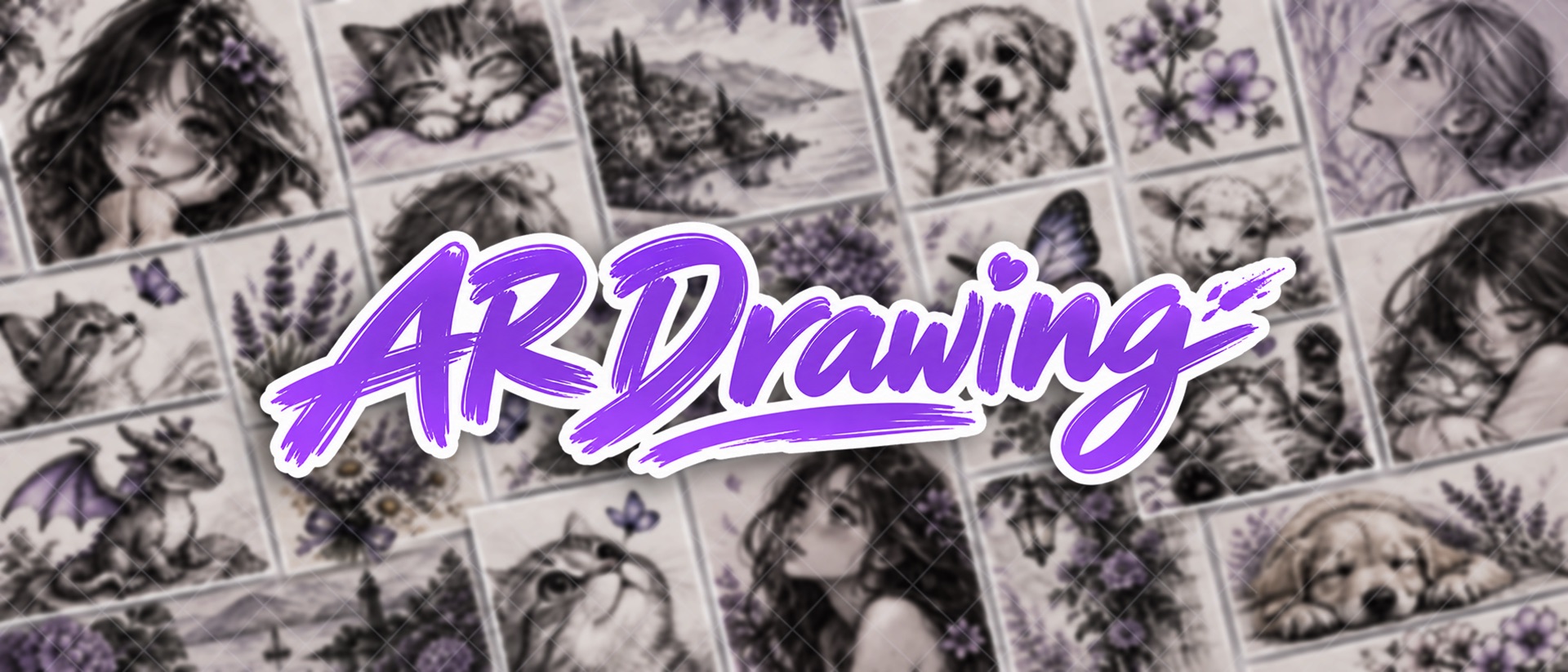 AR Drawing App - Sketchify product page header