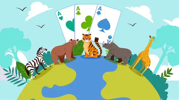 Solitaire Trail in Wild World!