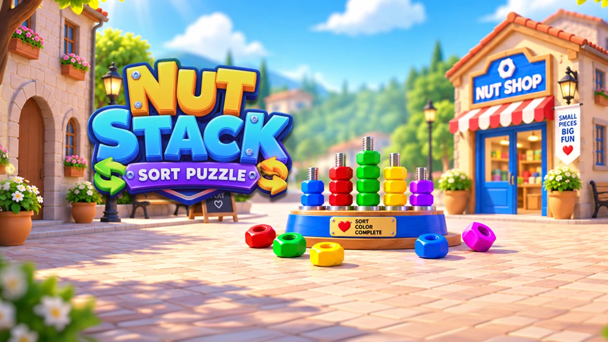Nut Stack: Sort Puzzle App Store product page header