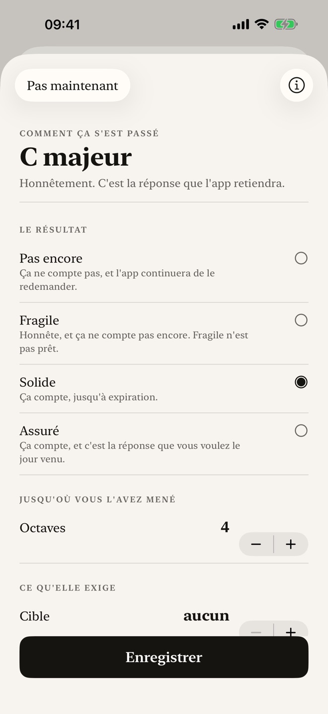 KeysDaily : pratique du piano capture d’écran 6