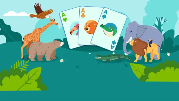 Gentle Solitaire in Wild World