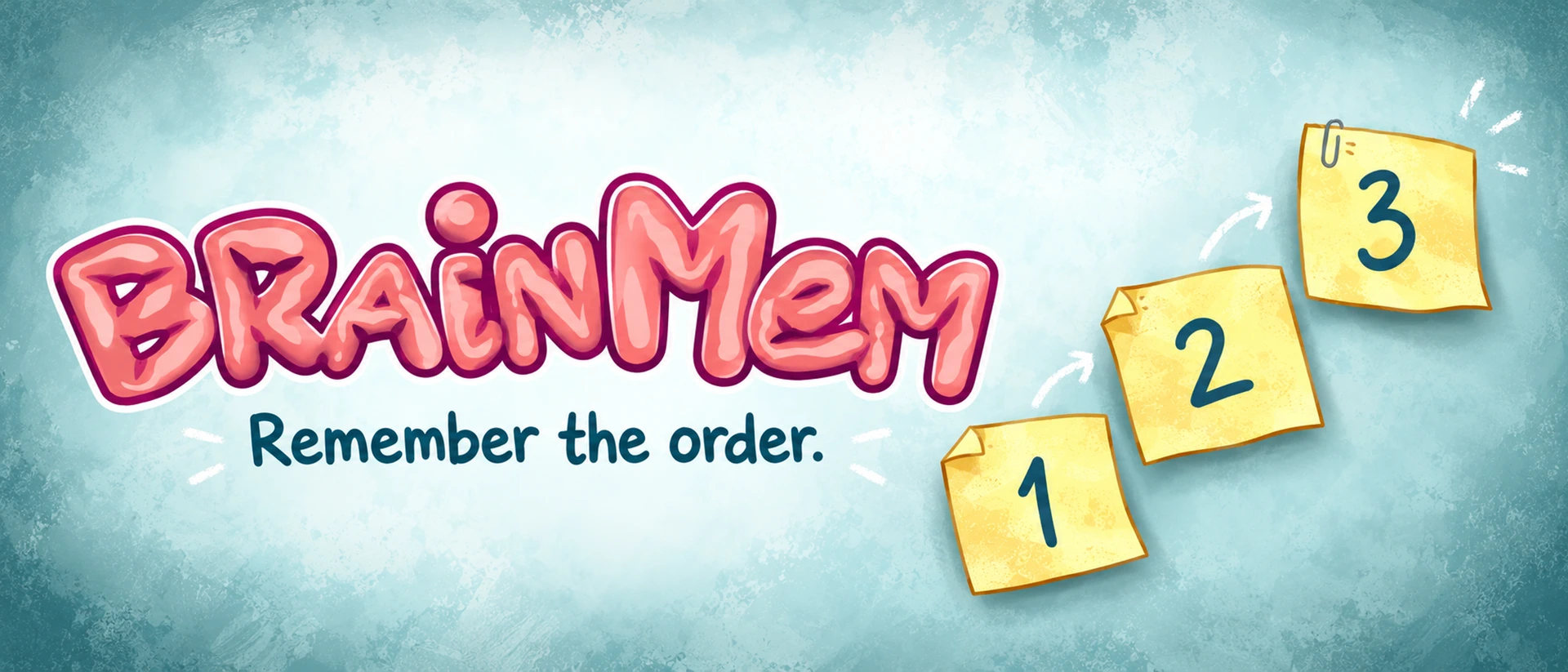 BrainMem - Brain Teaser product page header