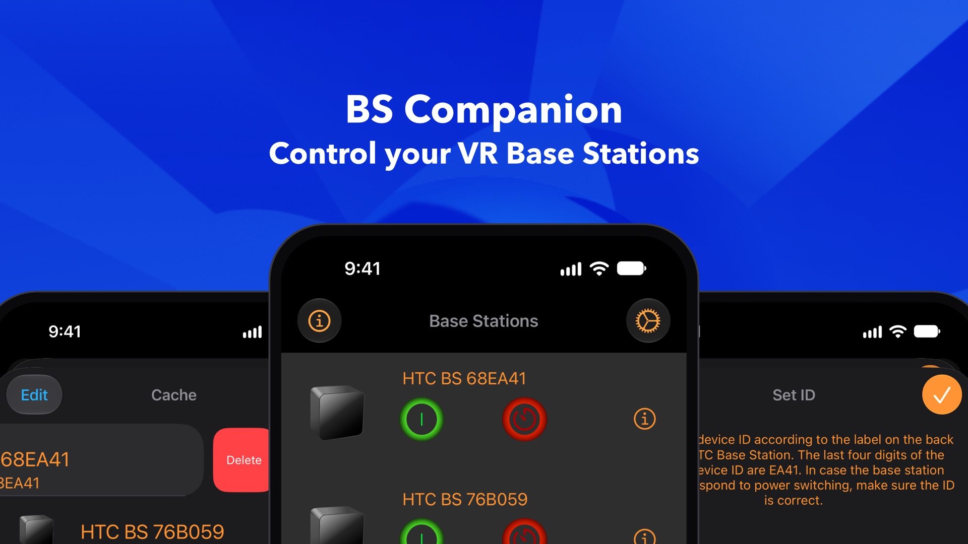 BS Companion product page header