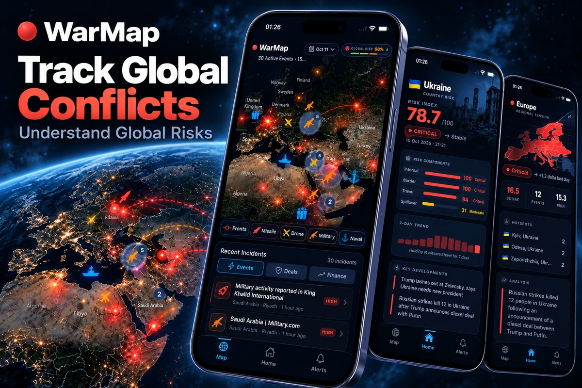 WarMap: Global Conflict Map search result