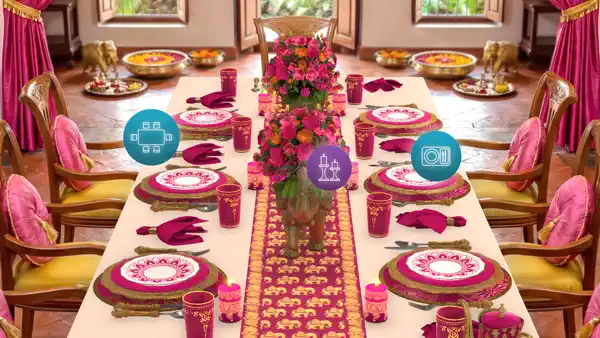 February Tablescaping