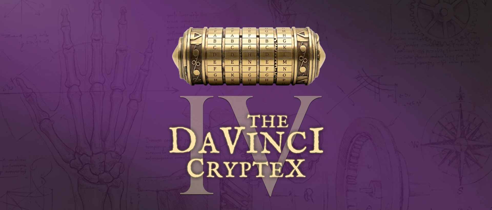 The Da Vinci Cryptex 4 product page header