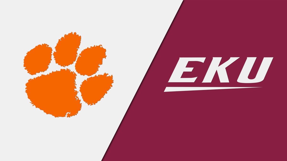 NIVC Volleyball Tournament Clemson vs. Eastern Kentucky NCAA Women's
